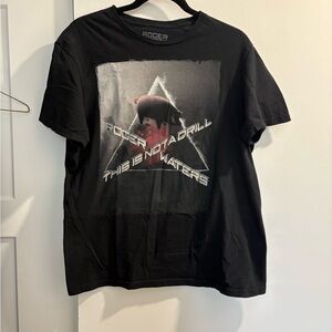 Black Graphic Tee - This Is Not A Drill